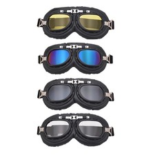 Occhiali moto retro pilot - occhiali,