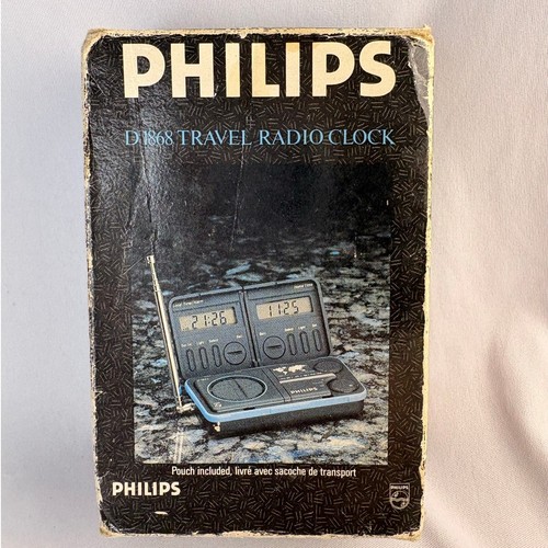 Radio vintage philips d1868 - radio, fm
