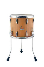Sonor Vintage 14x12" Teak Semi Lucido Pavimento Tom Tamburo con Gambe NUOVO Rivenditore Autorizzato