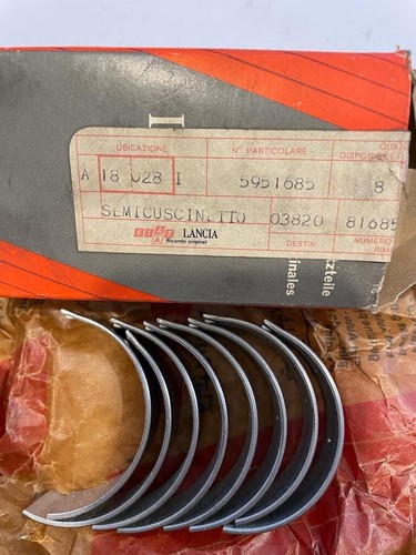 5951685 kit bronzine fiat 124 - kit,