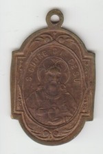 SACRO CUORE DI GESU' E MARIA VECCHIA MEDAGLIA (MM.35) MD522