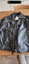 Giacca in pelle chiodo uomo