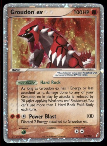 Groudon 100 ex - groudon, 93/100