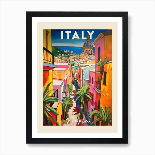 Quadro napoli italia dipinti - napoli,