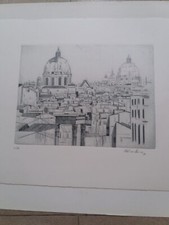 Natino Chirico Acquaforte 