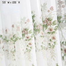 Pannello Doppio Velo Ricamato