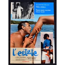 manifesto L'ESTATE Spinola Nadja Tiller Mita Medici Maria Salerno S01