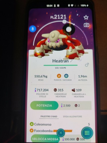 Pokemon shiny heatran - 🔥pokemon, go