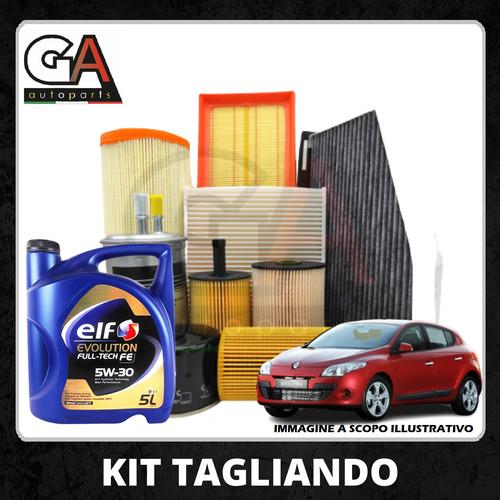 Kit tagliando renault megane - renault, 3