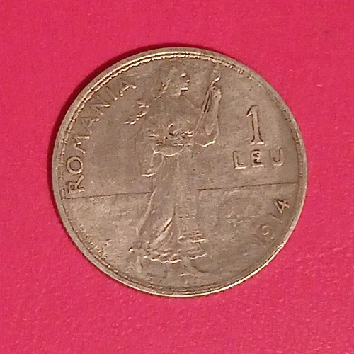 Romania moneta leu 1914 - 1,