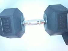 2 manubri, peso 25kg a testa, peso complessivo 50kg