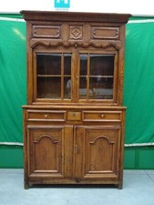 Credenza/dispensa rustica in legno di larice XIX sec francese