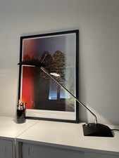 Lampada da tavolo dimmerabile Hillebrand, anni '80, design vintage