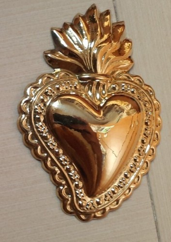 Voto cuore 10cm in - ex,