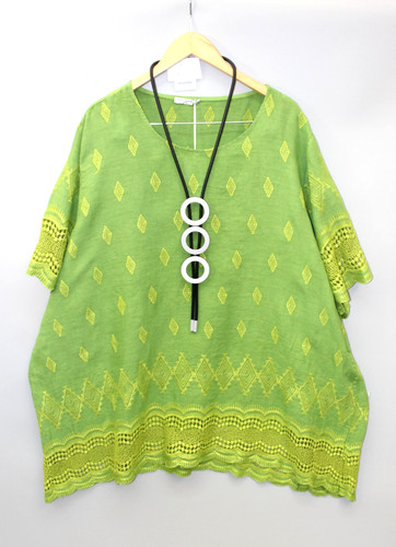 Camicia tunica lino - , moonshine