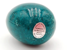 ALABASTRO DUCCESCHI MADE IN ITALY UOVO ORNAMENTALE