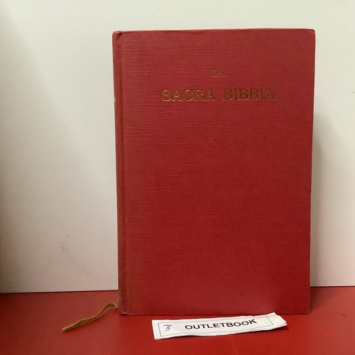 Sacra bibbia - la,