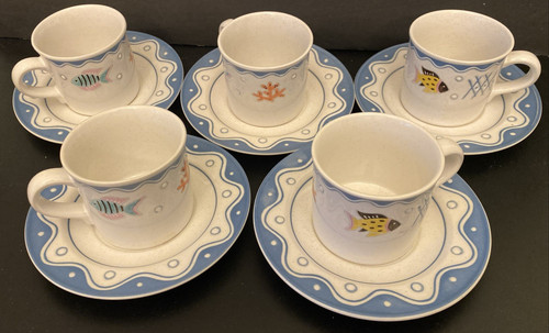 Set tazza piattino studio - 5,