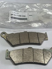 PASTIGLIE FRENO ANTERIORI ORIGINALI  BMW GS650F GS700F GS800f  Cod: 34117705216