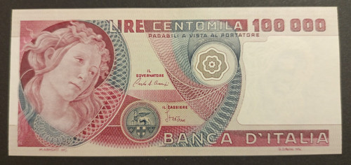 100000 lire 1980 fds - 01/07/1980,