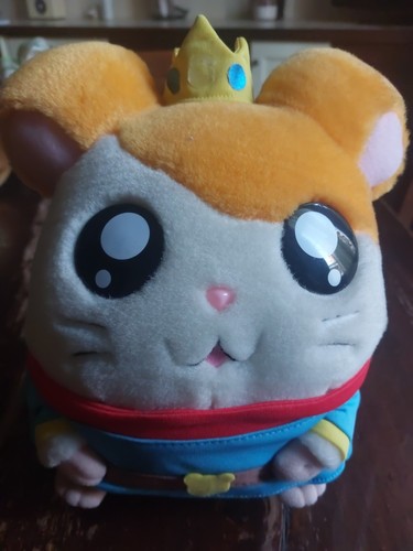 Peluche hamtaro corona - re,