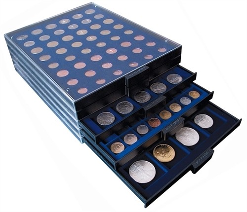 Box cassetto monete con - cassetto,