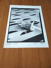 1985 FLEXFORM POLTRONA LE MIRANDE DESIGN PAOLO NAVA VINTAGE AD PUBBLICITA