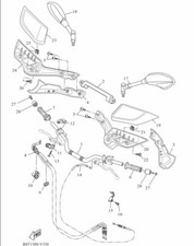 SPOILER PARAMANO DX E SX BLU