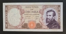 10.000 LIRE MICHELANGELO DECR
