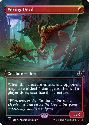 Vexing devil - vexing,