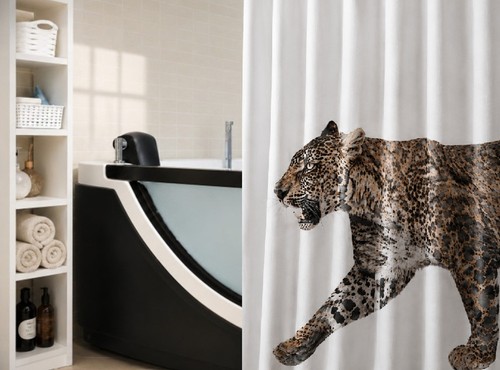 Tenda doccia leopard - doccia,