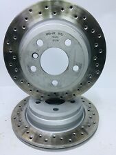 DISCHI FRENO TAROX FORATI BMW F30 320D 316D 318D 325D 328D POSTERIORI SERIE 3 