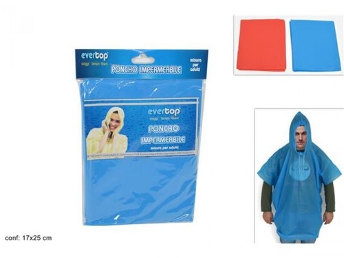 Poncho impermeabile leggero - impermeabile,