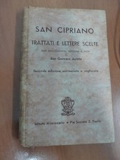 TRATTATI E LETTERE SCELTE  SAN CIPRIANO