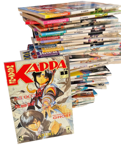 Kappa magazine serie manga - kappa,
