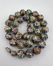 Collana perle vetro arte