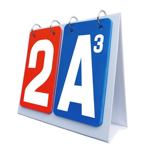 Flip number score board - flip,