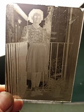 Foto Negativo In Vetro Bianco E Nero CM. 9 X 6,4 