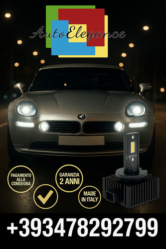 Coppia lampade d2s led da - lampade,