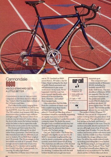 Bici 1995 cannondale - bici, 1995-cannondale