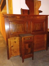 Letto matrimoniale antico