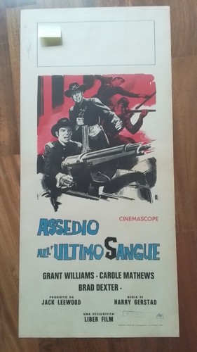Locandina originale assedio - locandina,