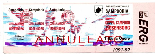 Biglietto sampdoria genova - ec,
