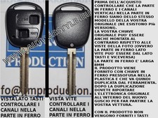 Chiave scocca-guscio-cover key