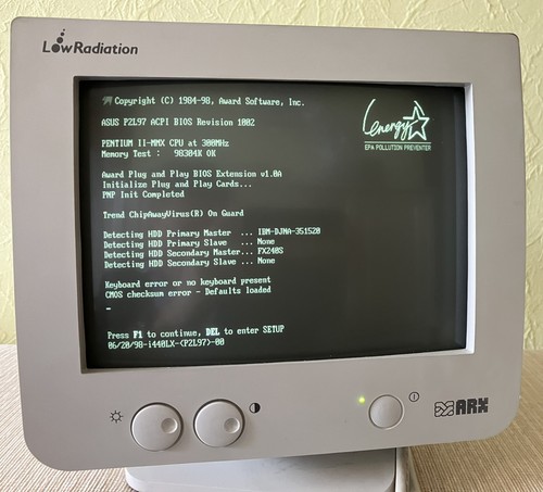 Arx 9afr crt monitor - crt,