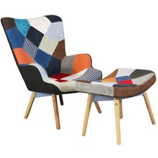 Poltrona con Poggiapiedi