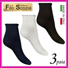 3 Calzini Senza Elastico Donna