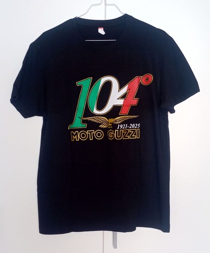 Shirt moto guzzi 104 anni - t-shirt,