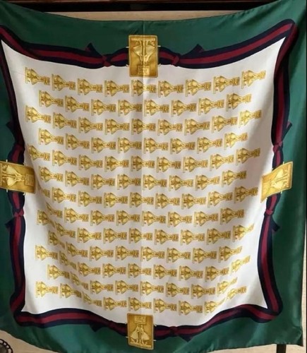 Guc sciarpa seta vintage - sciarpa,