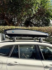 Barre-portasci-box tetto originali BMW x 1